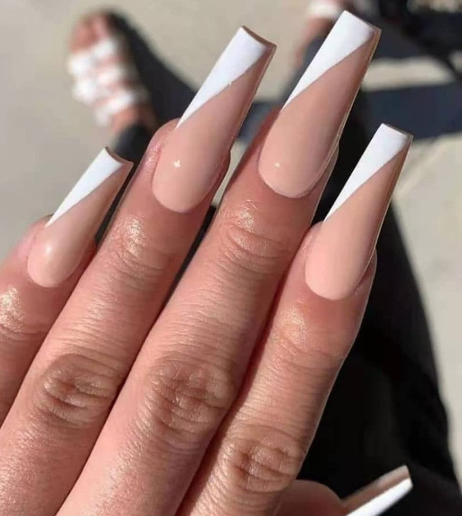 Nude White Side Tips