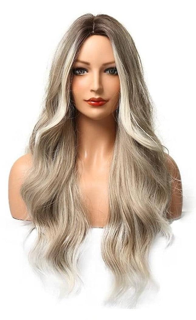 Blonde Highlighted Wig