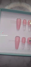 Load and play video in Gallery viewer, Pastel Pink Princess | Press on Nails
