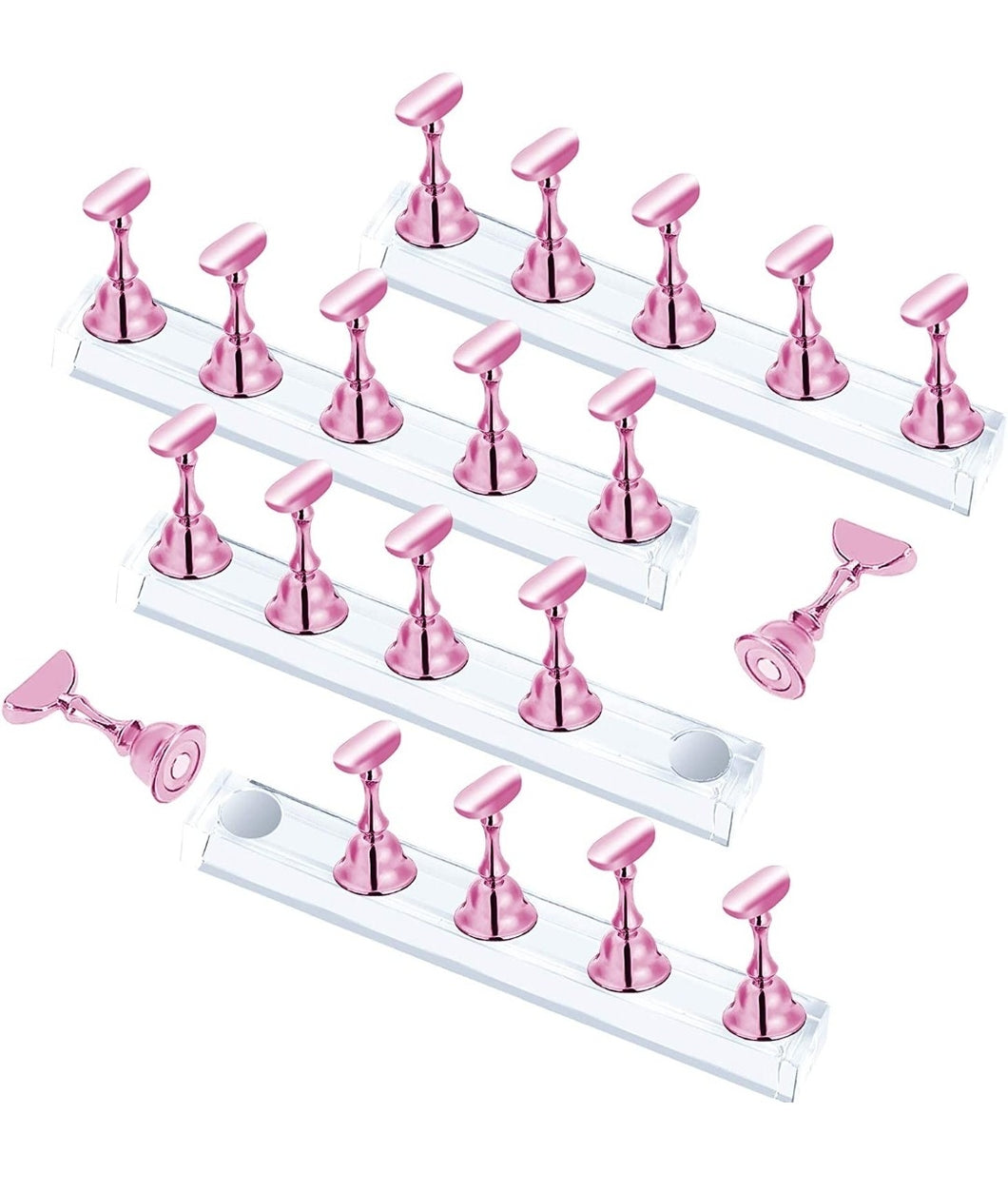 Pink Nail Display Stand