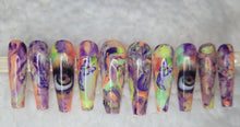 Load image into Gallery viewer, Psychadelic Eyes | Press on Nails
