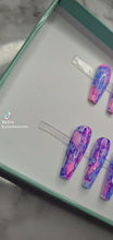 Load and play video in Gallery viewer, Candy Marbled | Press on Nails
