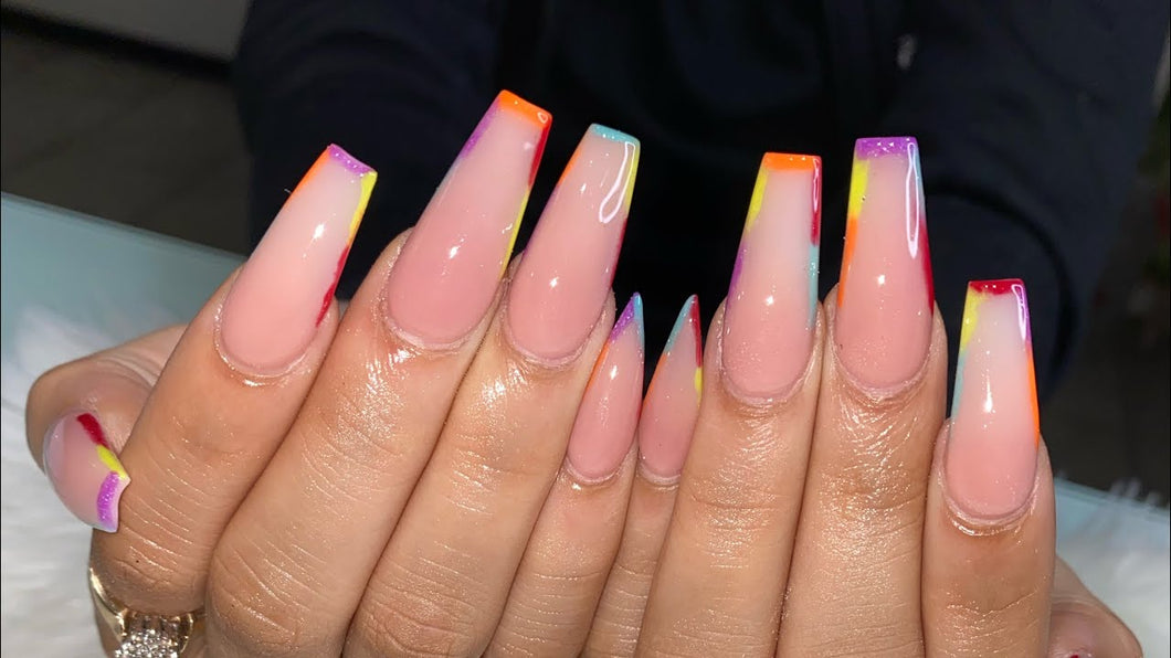 Tip of The Rainbow | Press on Nails